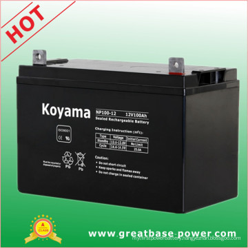 Good Quality Sealed Rechargeable Storage Battery 100ah 12V